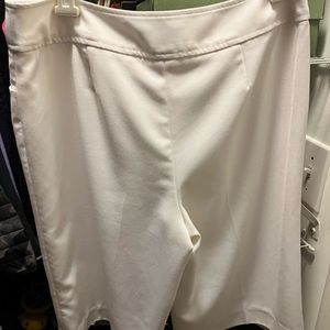 White House black market white knee length shorts